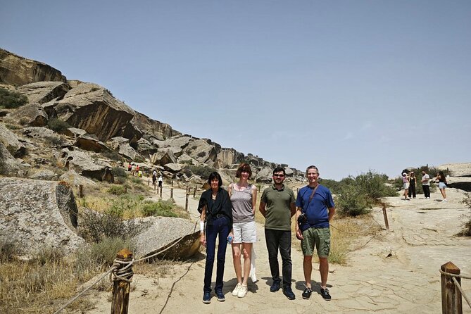 All inclusive! Qobustan, Mud Vulcano, Ateshgah & Yanardag Fire Mountain Tour - Yanardag’s flame on the Absheron hillside