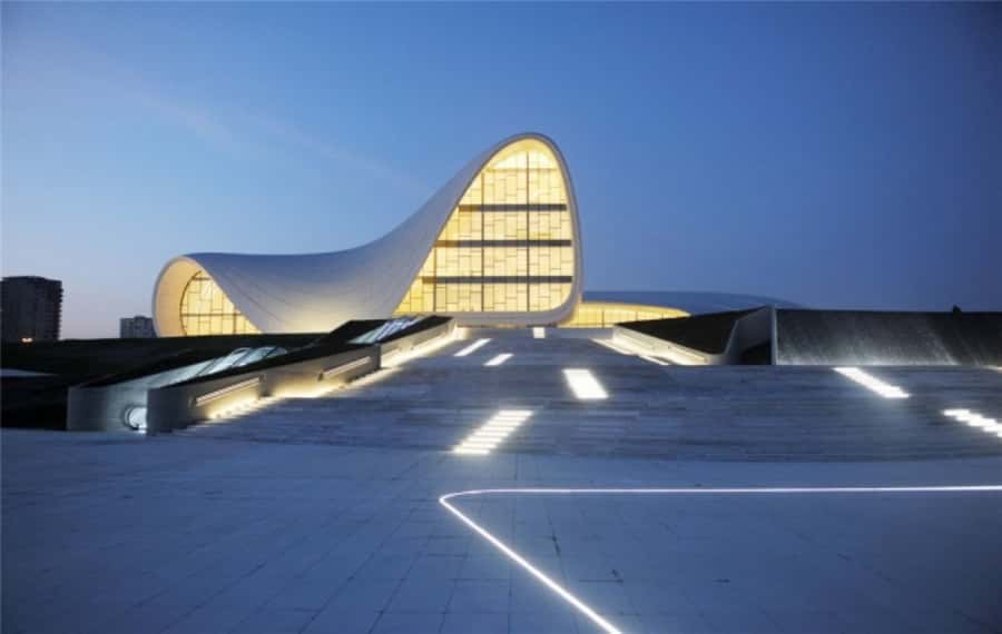 Baku: 3-Hour Private Night Tour (Yanardag & More) - Highland Park and the Flame Towers