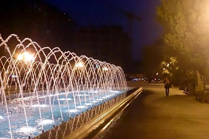 Baku by Night: Small-Group Walking Tour - Taking the Baku Funicular uphill