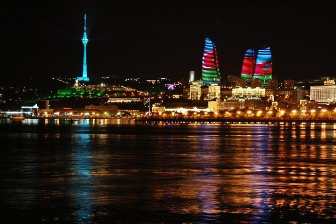Baku City Sights Guided Night Walking Tour with Funicular - From the Clock Tower to Azneft Square
