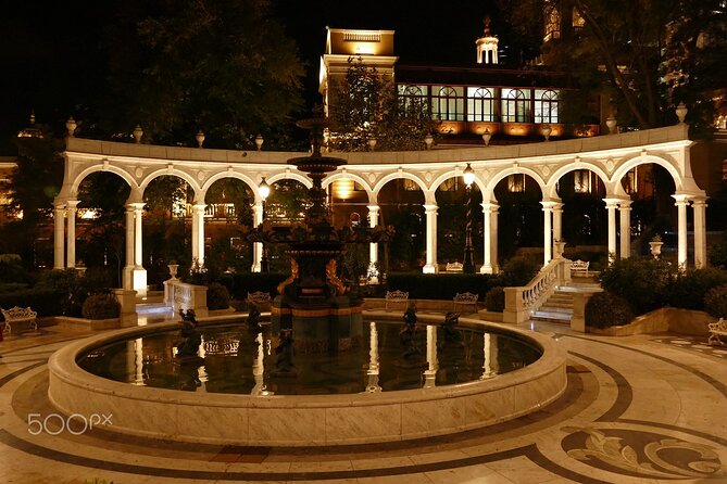 Baku City Sights Guided Night Walking Tour with Funicular - Baku Boulevard and the waterfront at night