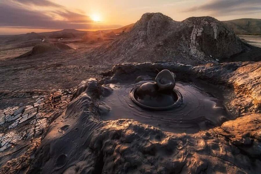 Baku: Gobustan-Absheron Tour with Hotel PICK UP and DROP OFF - Riding out to the mud volcanoes