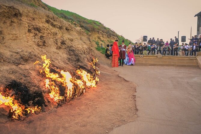 Baku Gobustan and Absheron guided tour + Free Airport Transfer - Yanar Dag, where natural gas keeps burning