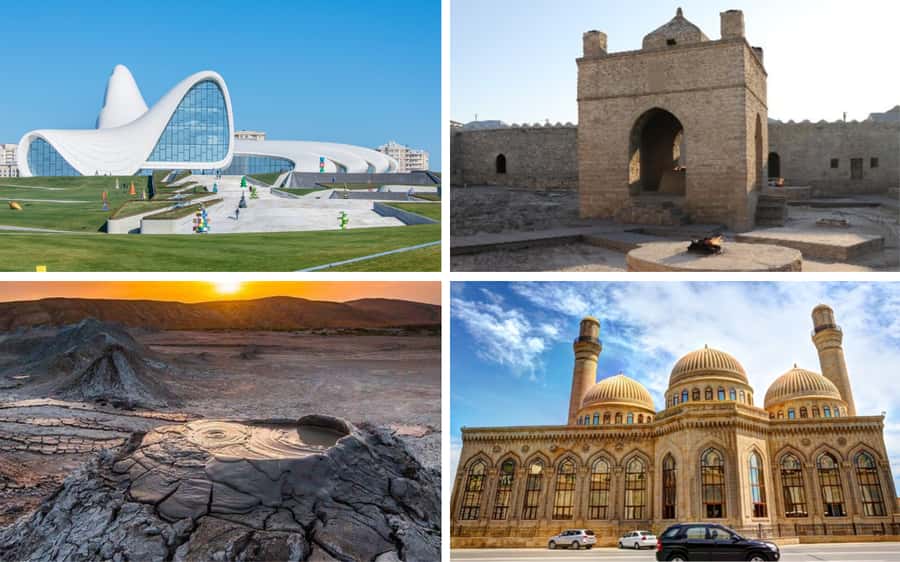 Baku: Gobustan, Mud Volcano, Fire Mount, Temple Lunch Entry - Gobustan’s mud volcanoes require an off-road ride