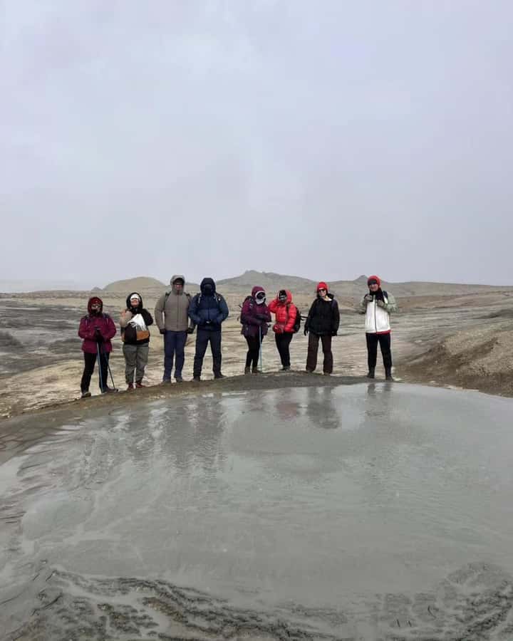 Baku:Gobustan Mud Volcanoes Temple & Entry tickets included - The mud volcanoes are the day’s oddest sight