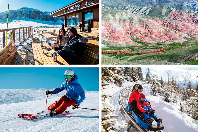 Baku Guba Shahdag resort and Candy Cane mountain Day trip - The day’s best features at a glance