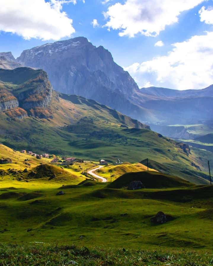 Baku: Guba-Shahdag Resort-Candy Mountain and Laza Waterfall - Qusar and the road into Shahdag