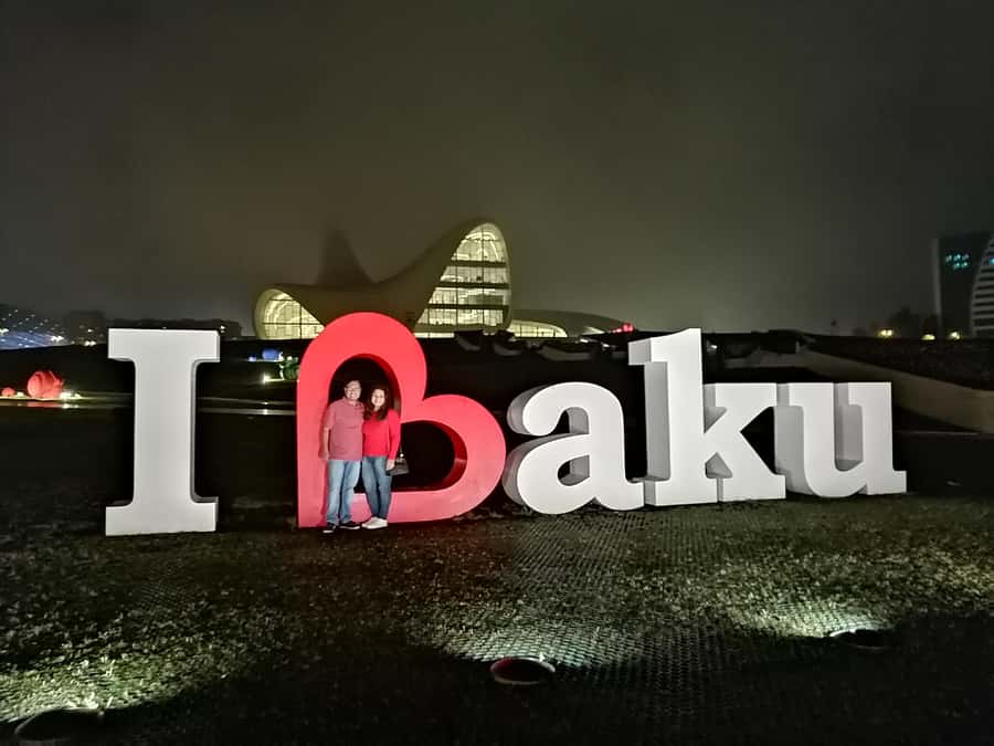 Baku Lights Night Tour with Hotel Pickup - The sports buildings show Baku’s modern ambition