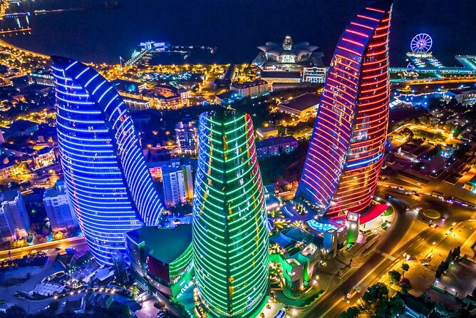 Baku Night City Tour Discover the Magic of Illuminated Landmarks - Key Things to Know Before You Go