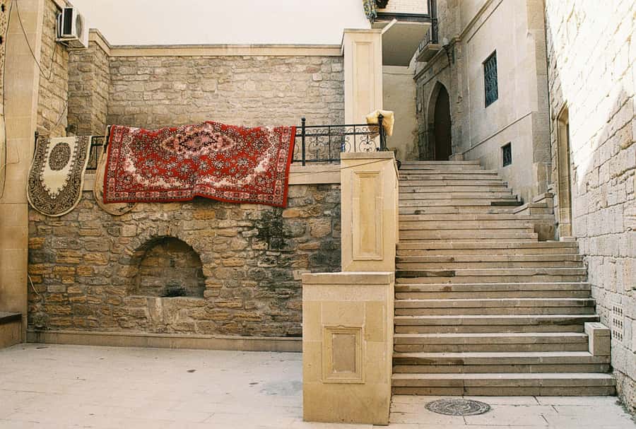 Baku Old City Wonders: A Walking Tour Through Time - Aliaga Vahid Park shows a more local side