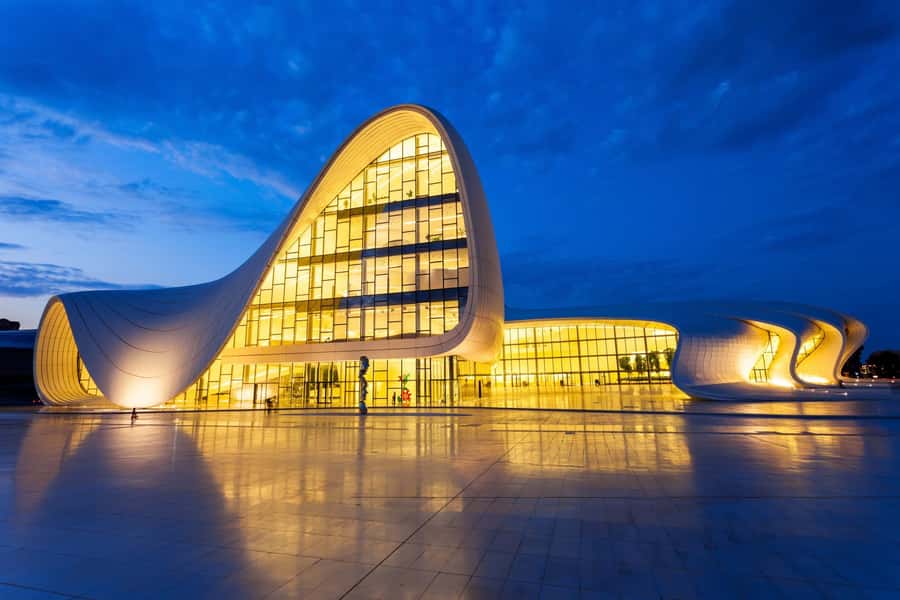 Baku Panoramic Night Tour - Starting at Highland Park above Baku Bay
