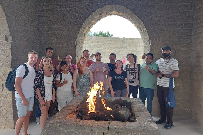 BEST Gobustan, Volcanoes & Absheron Fire Tour (Group or Private) - Ateshgah Fire Temple: stone walls and sacred flame