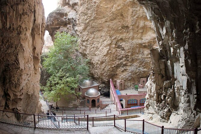 Day Tour from Nakhchivan to Alinja Castle, Ashabi Kahf and Khanegah Tomb - Ashabi Kahf: a brief visit with religious meaning