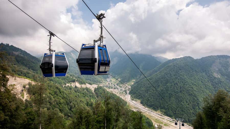 From Baku: Gabala Cable Car, Nohur Lake & Juma Mosque Trip - Seven Beauties Waterfall: Keep Expectations Modest