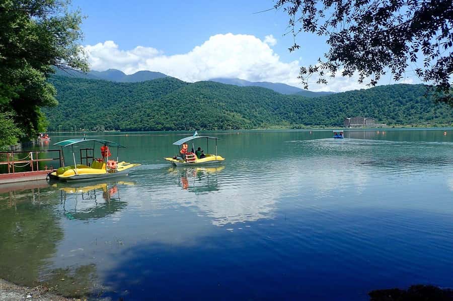 From Baku: Gabala Cable Car, Nohur Lake & Juma Mosque Trip - The Hanging Bridge in Ismayilli