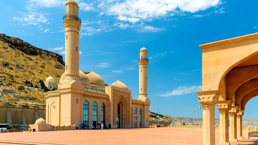 From Baku: Gobustan Rock Art and Mud Volcanoes Tour - Bibiheybat Mosque: a peaceful first stop