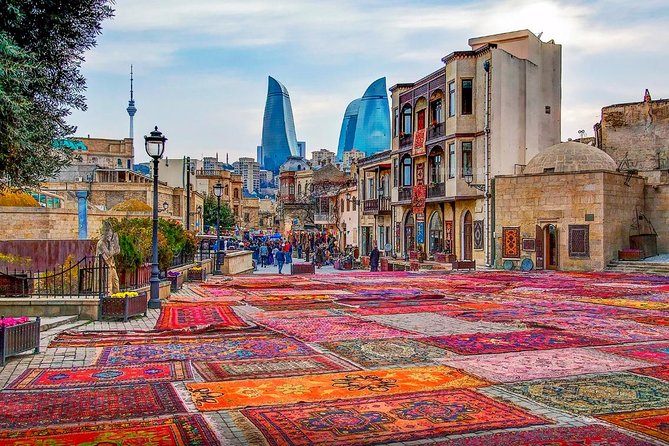 Full-Day Baku City Tour - Highland Park and the view across Baku Bay