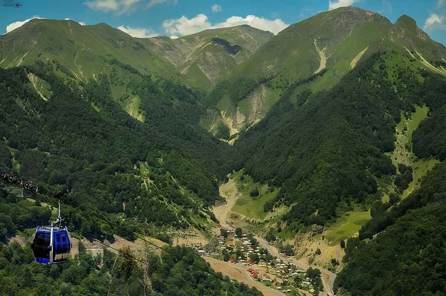 Gabala & Lavender Fields Group Guided tour - Tufandag Cable Car: the big view of the day