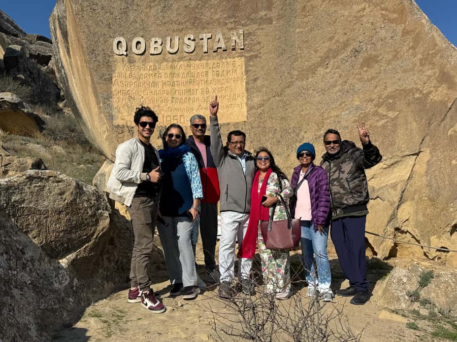 Gobustan & Mud, Fire Temple, Burning Mountain, H.A. Center - Bibiheybat Mosque: a short but worthwhile opening stop