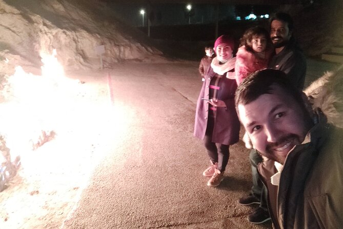 Gobustan, Mud Volcano, Burning Mountain and Fire Temple Tour - The world’s first oil well and modern Azerbaijan
