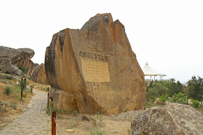 Gobustan Rock Art & Mud Volcanoes Tour - Ending at Bibiheybat Mosque