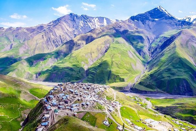 Guba & Khinalig tour - The Candy Cane Mountains near Khizi