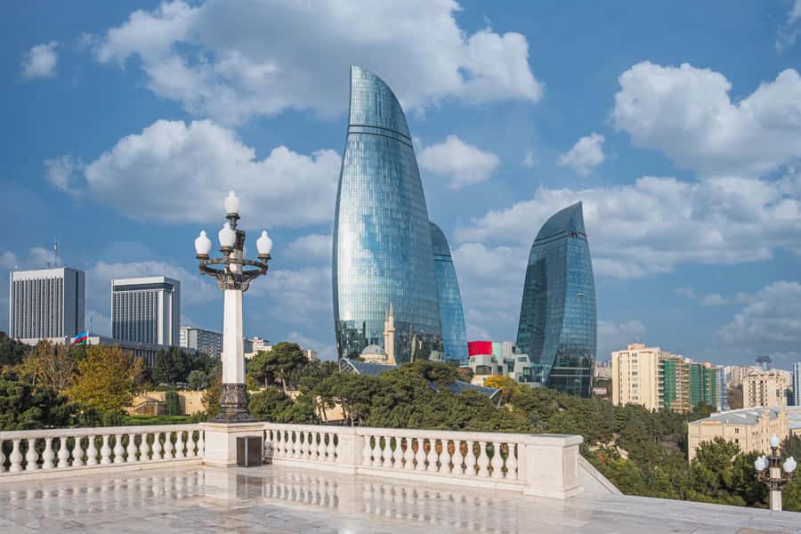 Heartbeat of Baku: Old & Modern City Walk (Group or Private) - The funicular ride to Highland Park