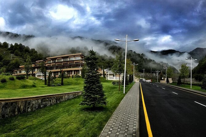 Shamakhi And Gabala Tour (All inclusive) - Goychay lunch in a forest setting