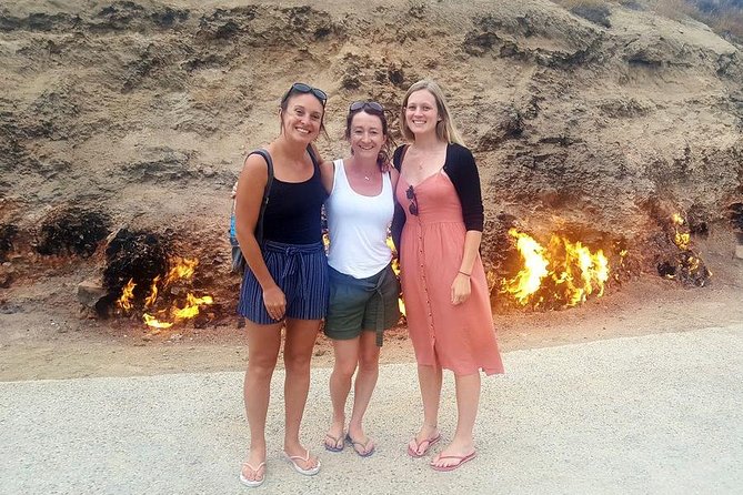 Small-Group Day Trip to Gobustan, Mud Volcanoes, Ateshgah & Yanar Dagh - Yanar Dagh: a brief final flame